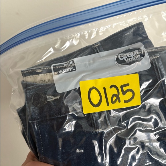 MOTHER Hustler Ankle Heirloom Stretch High Rise Blue Jeans Women’s size 28 NWOT - Picture 14 of 14